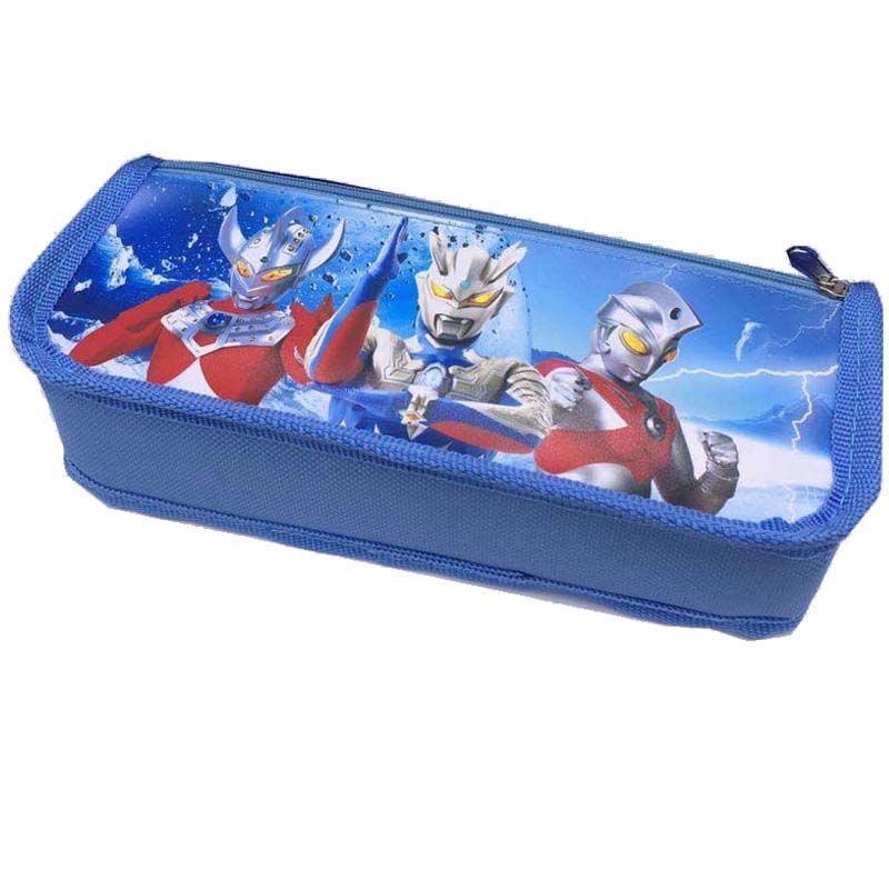 奥特曼小学生文具盒多功能双面铅笔盒儿童幼儿园卡通玩具笔盒袋