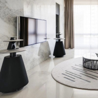 B&O PLAY Bang＆Olufsen BeoLab 5 家庭影院音响音箱HIFI 白色 蓝牙4.1 蓝牙音箱