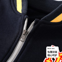 猫人[经典配色棒球衫]秋季儿童外套衣服男童外套