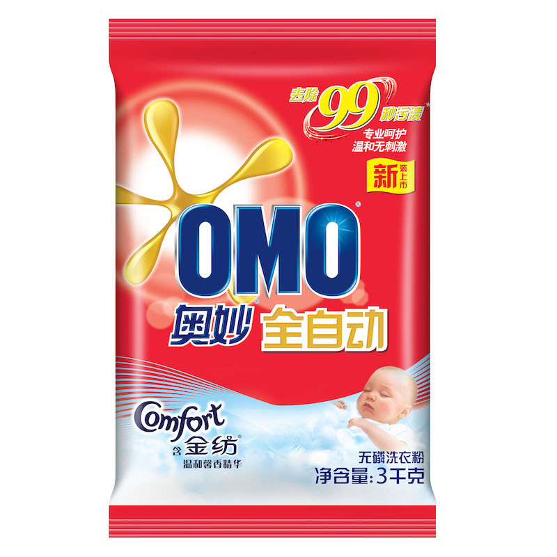 奥妙全自动含金纺馨香无磷洗衣粉3000g