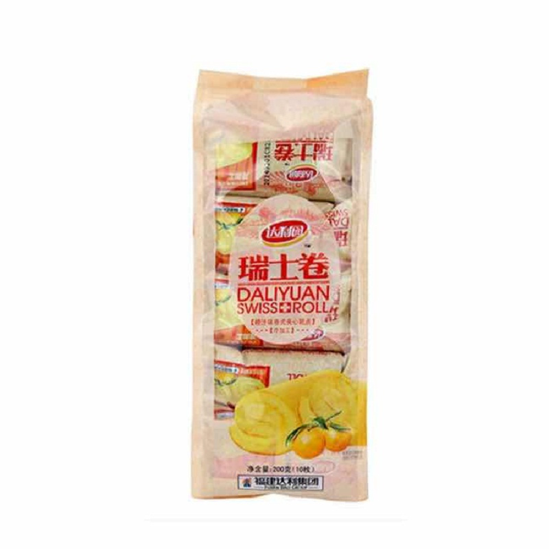 达利园瑞士卷(橙汁)袋装200g