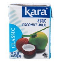 kara佳乐椰浆200ml印尼进口浓椰汁椰子汁 烘焙甜点椰浆西米露材料