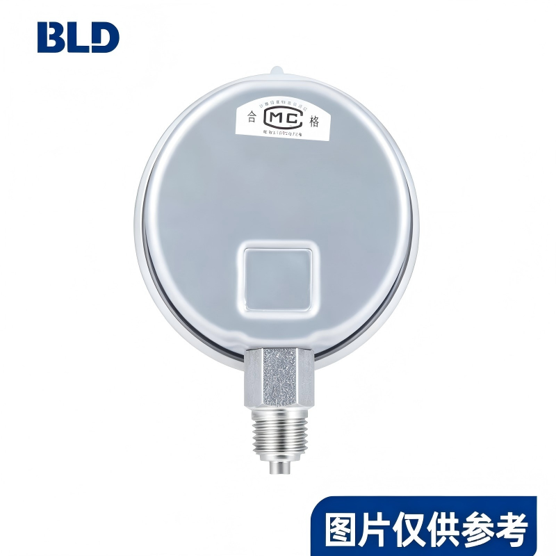 BLD北京布莱迪YTH-100.A0 -0.1-0.06MPa 1.6级 M20X1.5径向无边不锈钢压力表(单位:块)高清大图