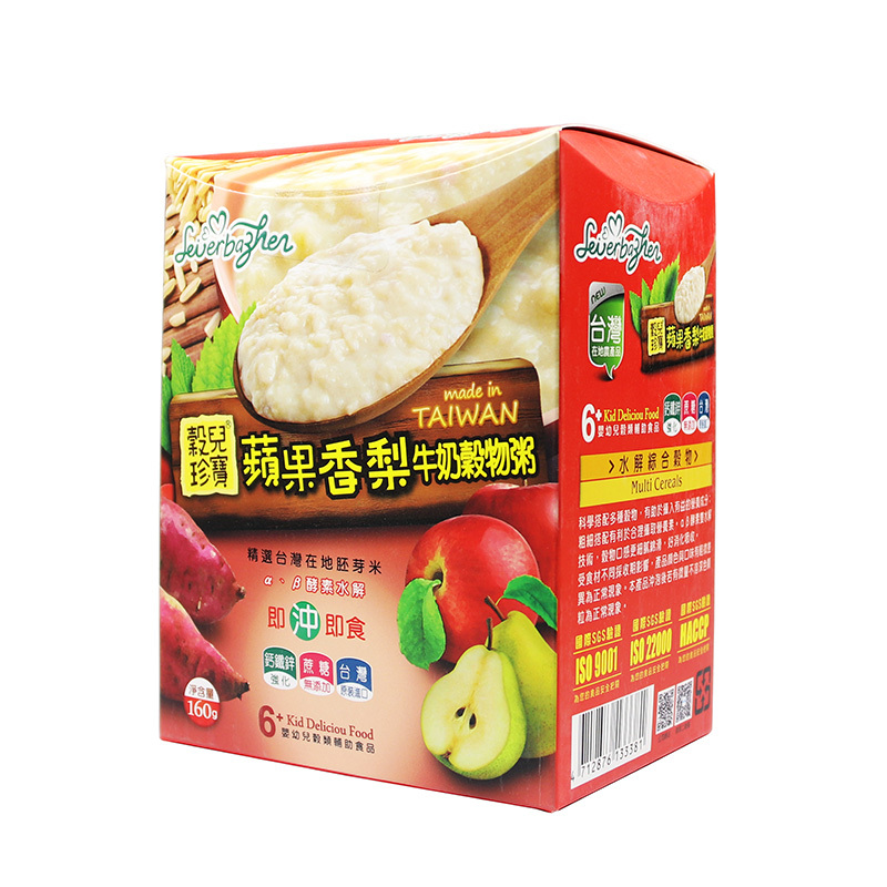 Feierbazhen米粉田中小农婴幼儿宝宝粥米粉苹果香梨粥6 36月共7种口味15秒冲泡 价格图片品牌报价 苏宁易购feierbazhen旗舰店