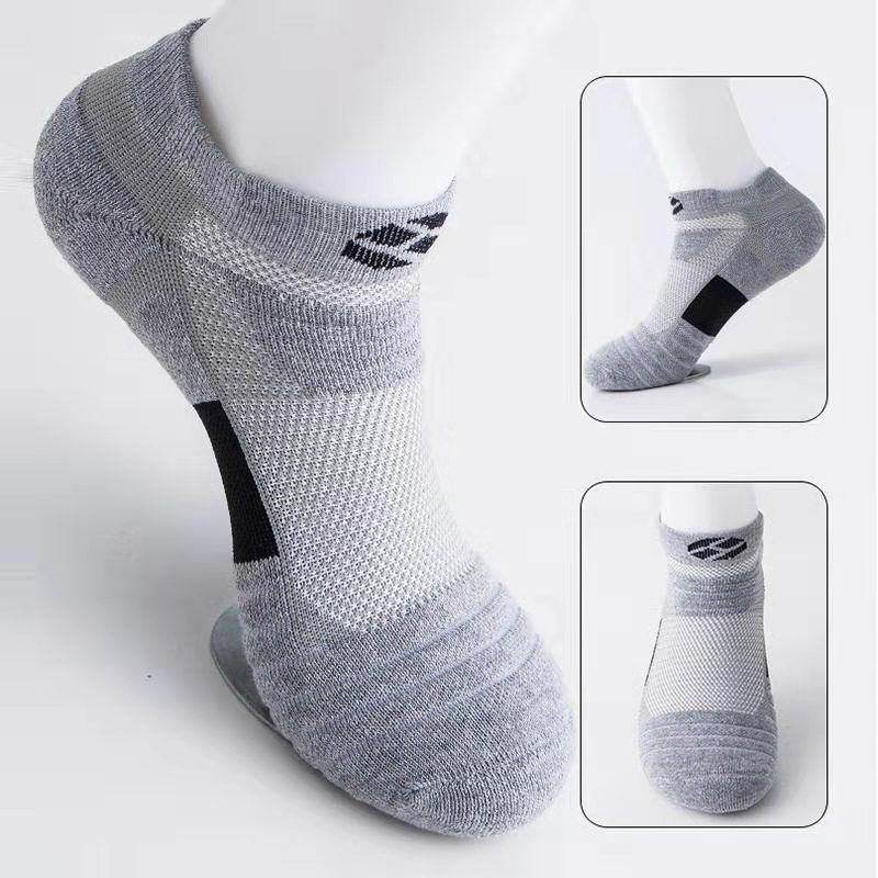 袜子男短袜运动袜篮球袜低帮中筒f臭吸汗加厚专业跑步袜臻依缘