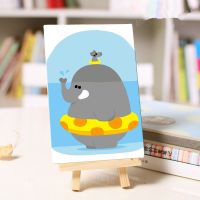 diy数字油画卧室儿童手工卡通动漫填色手绘装饰丙烯油彩画入门级 好朋友 20*30cm绷好内框