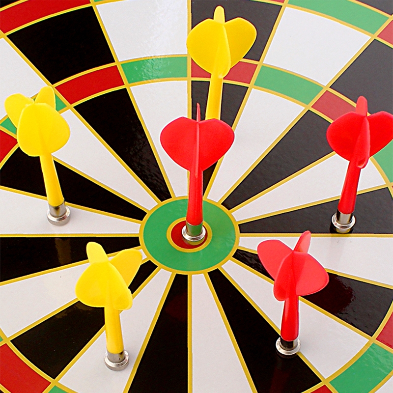 飞镖盘套装健身家用全套专业安全闪电客吸铁石靶盘磁铁射磁性飞标靶子