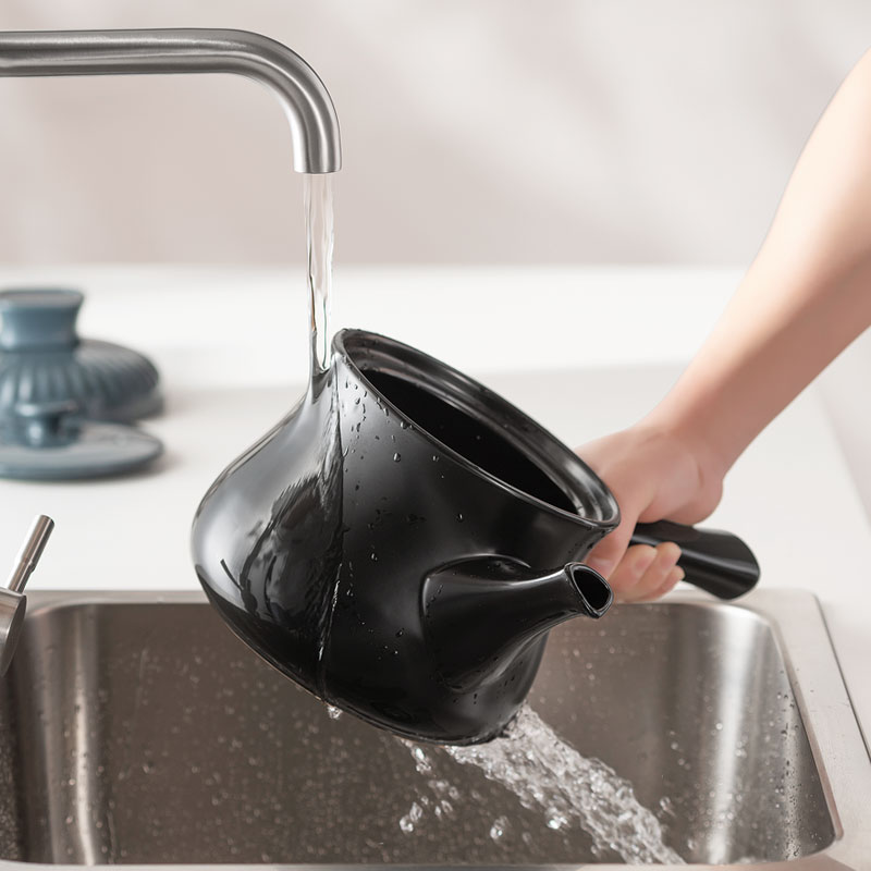 苏泊尔(SUPOR)砂锅炖锅家用欢喜系列燃气煲汤沙锅陶瓷煲石锅煤气专用2.5L药膳煲EB25SBT01送汤勺竹垫手套高清大图