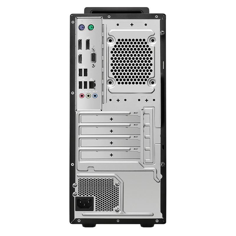 华硕(ASUS)商用台式电脑弘道华硕D700MD 单主机 (I5-12400 8GB 1T +512G集显 中标麒麟V7.0)