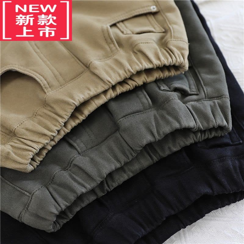 可莉允渺儿妈儿童加绒休闲裤2022新款冬季男童保暖一体绒裤子中大童长裤保暖裤图片