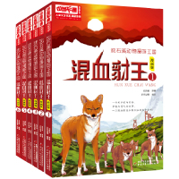 6册全套漫画版混血豺王沈石溪动物小说全集漫画书正版7-12岁儿童文学小学生二年级故事书连环画三年级课外书少儿绘本故事