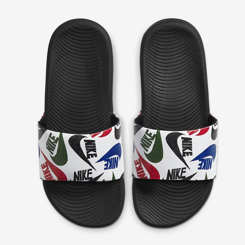 NIKE耐克拖鞋运动休闲轻便舒适透气童鞋一字拖CT6619-100 Z高清大图