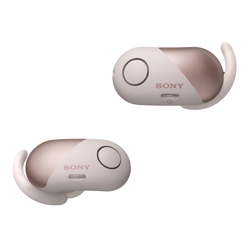 SONY/索尼WF-SP700N蓝牙耳机 真无线运动跑步入耳式蓝牙耳机防水降噪豆 安卓苹果通用无线蓝牙耳机 粉红色
