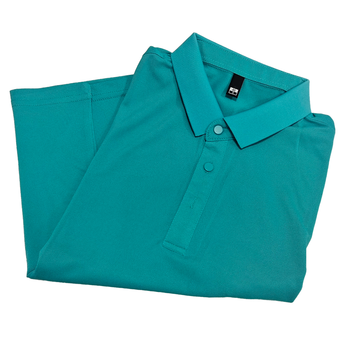 鸽护 短袖POLO定制 仿棉翠绿 件高清大图