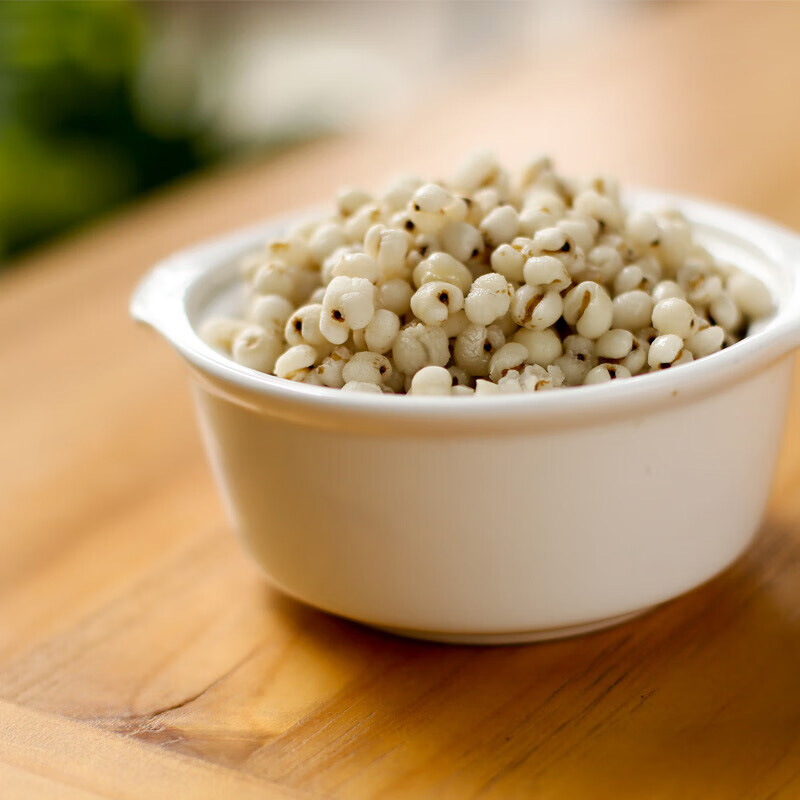 燕之坊薏仁米洁白光润颗粒饱满大小均匀品相完好煮食不易散410g高清大图