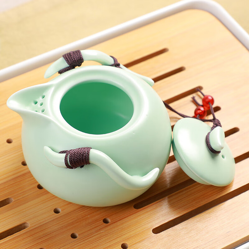 拓牌 10头定窑大号茶具套装便携茶器 1套装高清大图