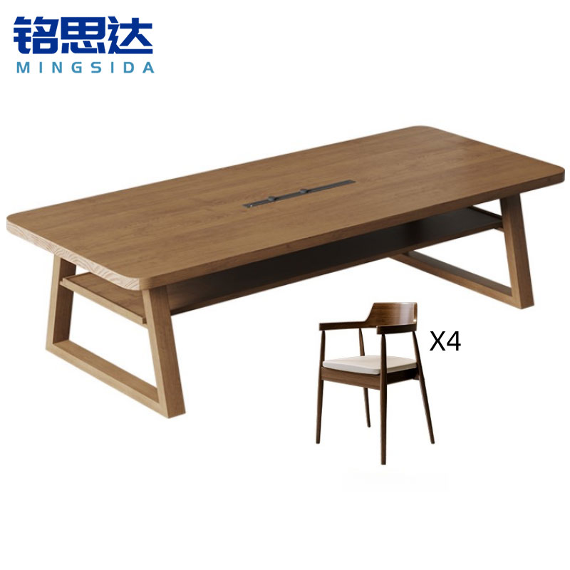 铭 思 达 实 木 会议桌高清大图