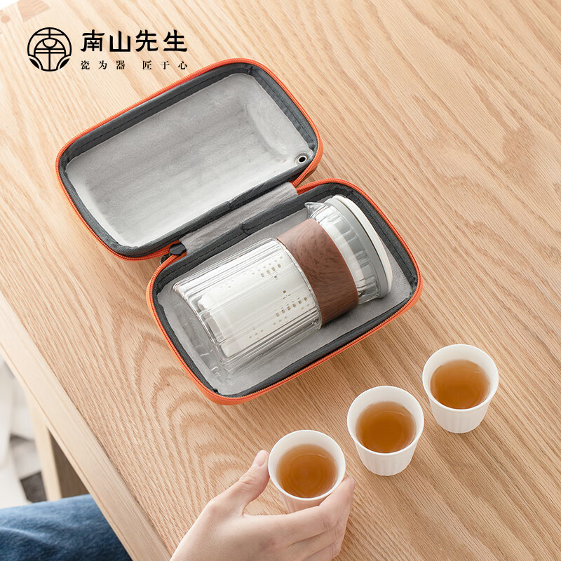 春天南山先生便携式茶具高清大图