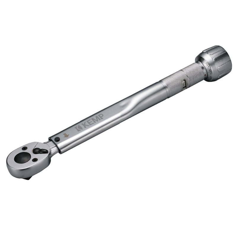 KEMP肯普3/8" 方头 5-25Nm 可调式响声机构扭力板手M-WAS-P31-T25
