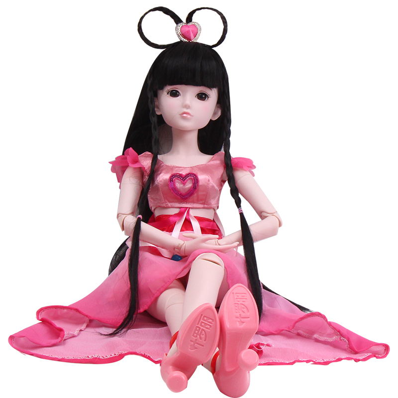 叶罗丽芭比娃娃卡通diy梦幻套装王默60cm能化妆改装全关节可动儿童