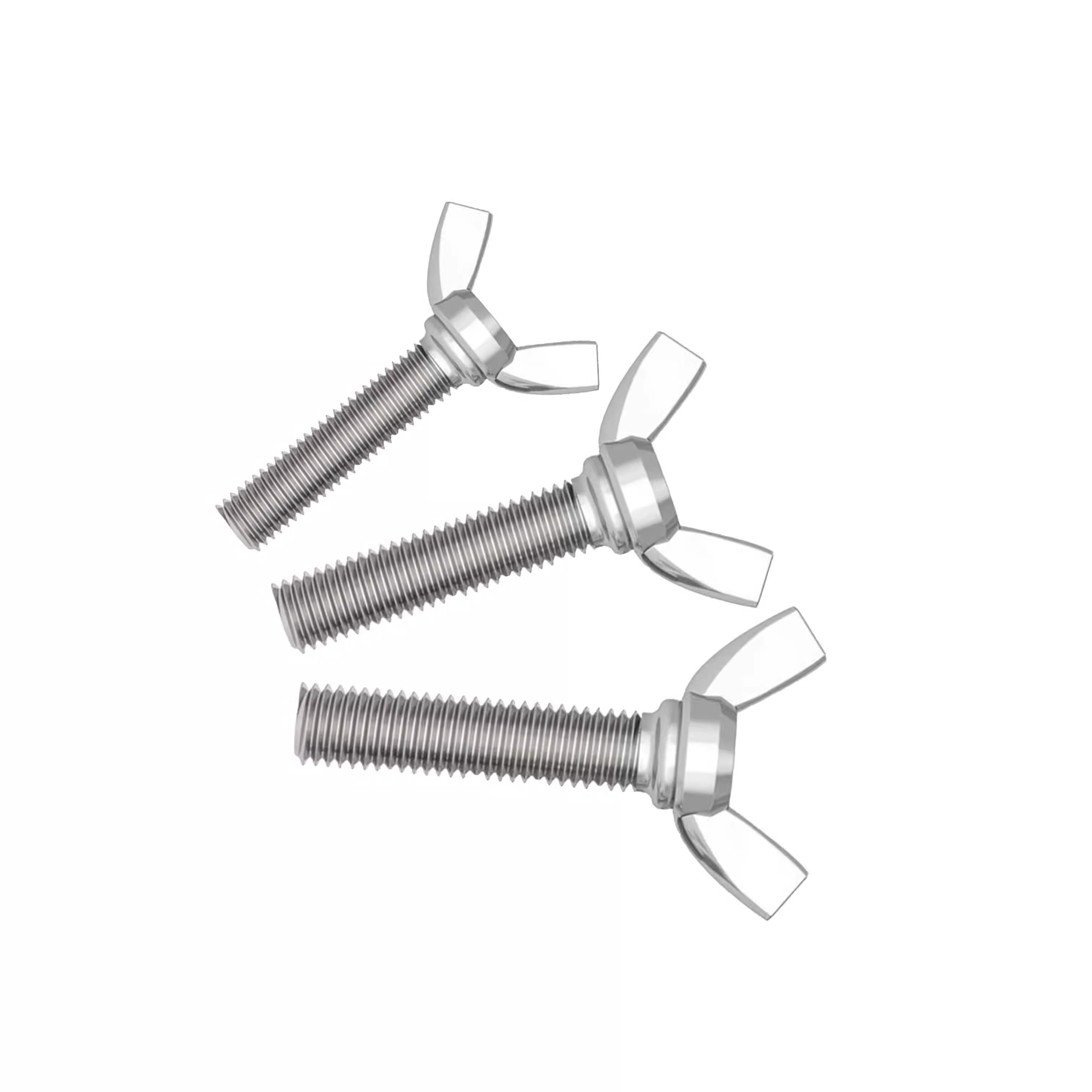 冰匠 304不锈钢蝶形螺丝 单位：个高清大图