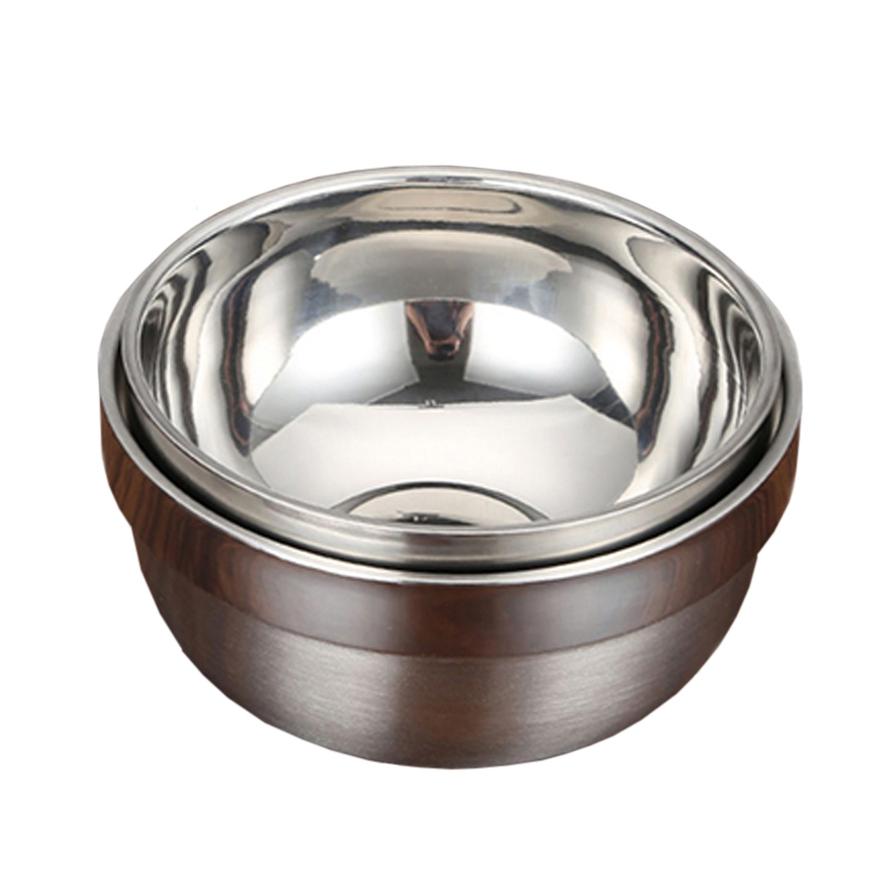 炯毅 不锈钢碗饭碗个人小碗 304不锈钢碗 14cm 个高清大图