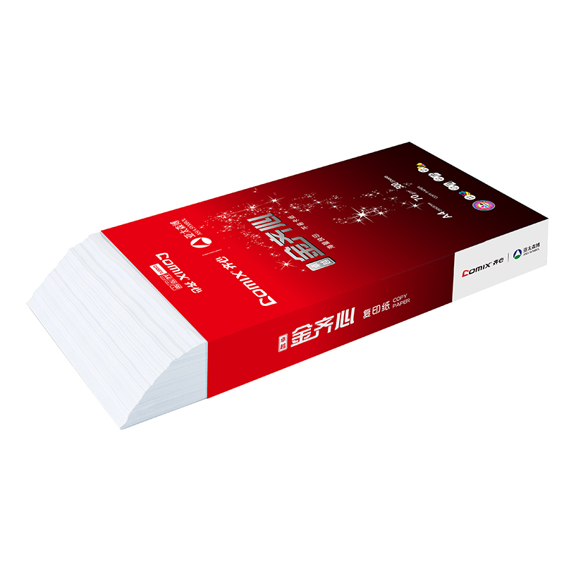 齐心 CA5874-8 卓越金齐心 复印纸70G A4 8包 白 8包/箱高清大图