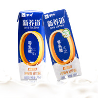 蒙牛 新养道 早餐牛奶学生 牛奶 250ml*12 盒 全脂