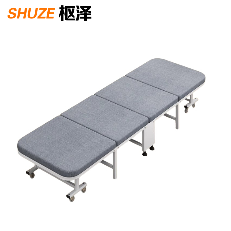 枢泽 可折叠午睡床 豪华款60cm 张高清大图