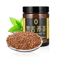 宁安堡黑苦荞茶四川大凉山苦荞茶花草茶450g麦香型罐装荞麦茶
