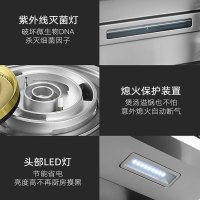 欧尼尔 集成灶 侧吸式环保灶自动清洗抽油烟机灶具消毒柜蒸箱烤箱二合一LX6-2 750mm单电机蒸烤消款