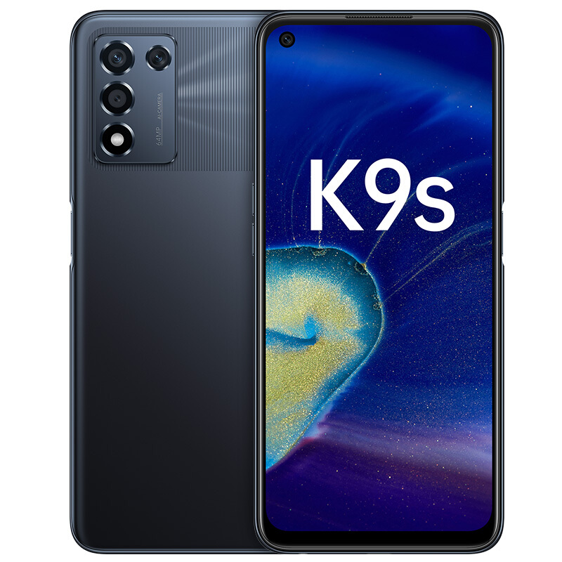 OPPO K9s 6+128GB 黑曜武士 骁龙778G 120Hz电竞屏 5000mAh长续航 6400万人像三摄 游戏拍照 5G手机