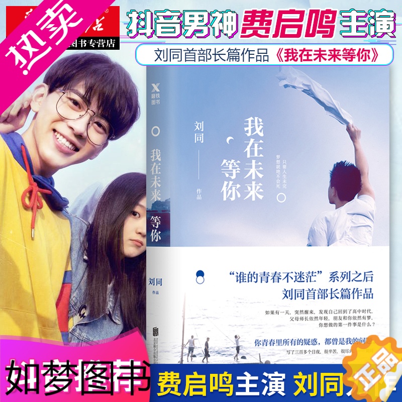 [正版]肖战正版 我在未来等你 刘同著李光洁费启鸣主演电视剧原著小说向着光亮那方谁的青春不迷茫文学励志小说散文随笔畅