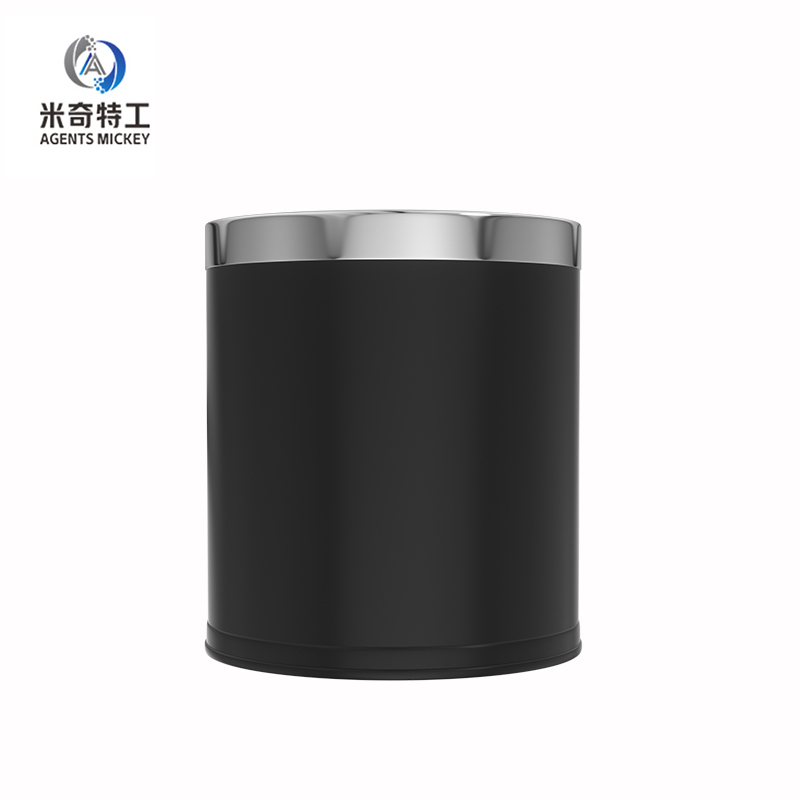 米奇特工 厨余垃圾桶卫生间无盖小垃圾桶
