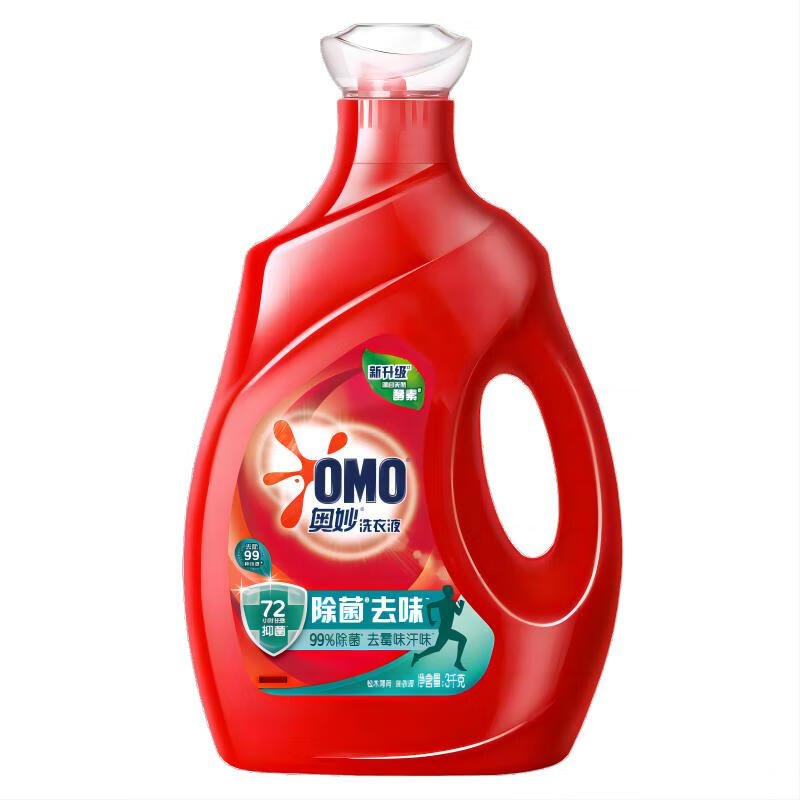 奥妙(omo)酵素除菌持久留香除味薰衣草洗衣液3kg*2瓶高清大图