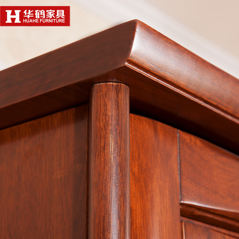 华鹤家具 实木隔厅柜多用途柜子卧室书房柜子玄关柜HT83MA隔厅柜A