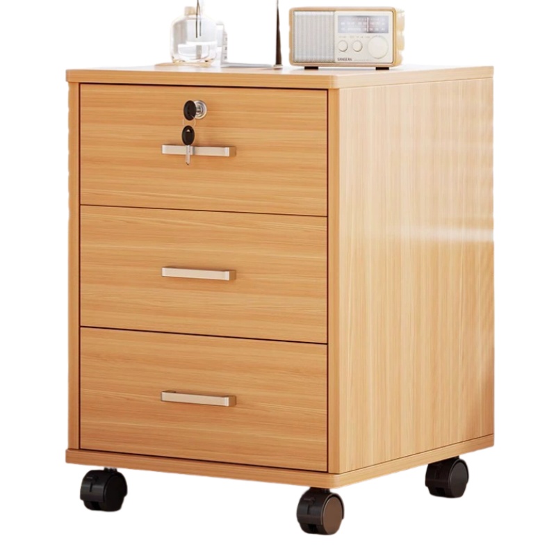 烁恒 桌下柜橡木色 台高清大图