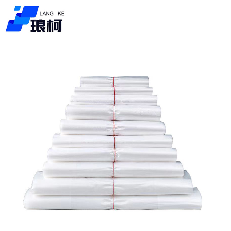 琅柯 白色背袋打包袋 50只装 加厚 28*46cm高清大图