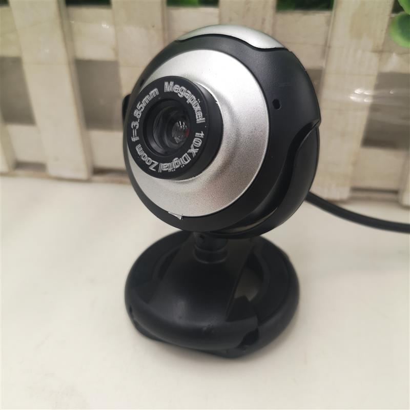 高清usb台式机电脑外置摄像头带麦克风话筒网吧夜视雨花石usb免驱