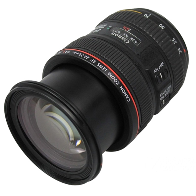 佳能(Canon) EF 24-70mm f/4L IS USM 拆机版 佳能卡口 77mm口径 广角变焦镜头