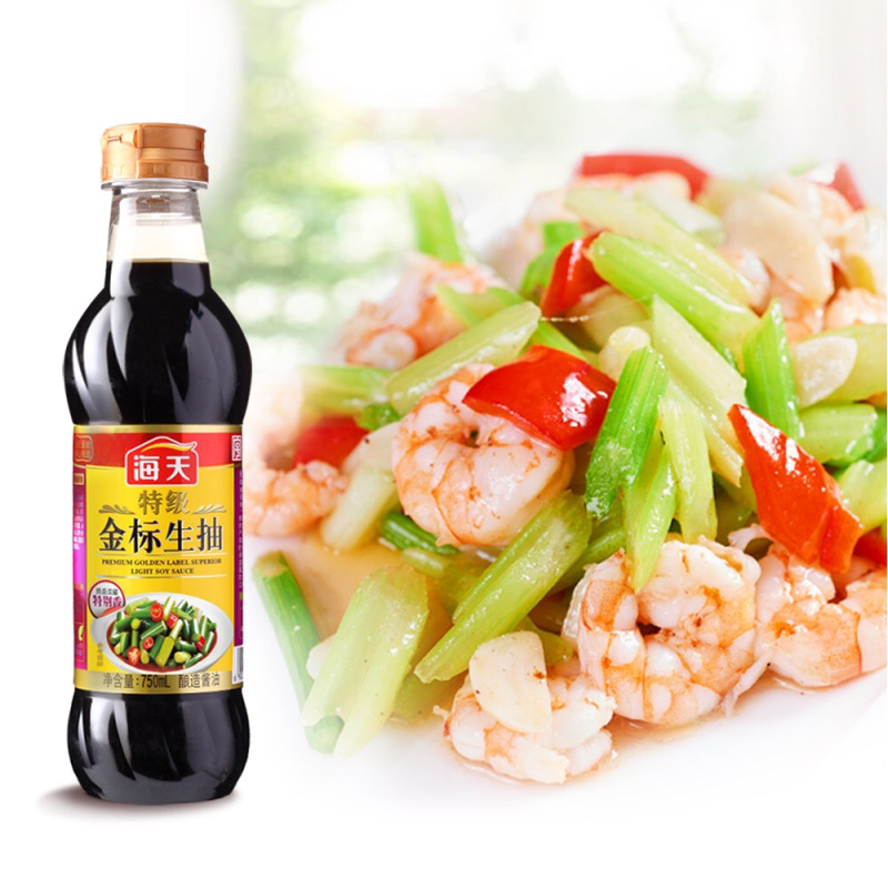 海天特级金标生抽750ml