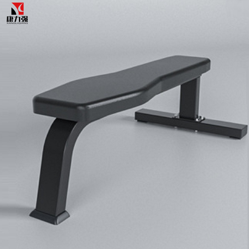 康力强KLQ1048商用哑铃辅助练习平凳健身房杠铃举重飞鸟卧推训练椅高清大图