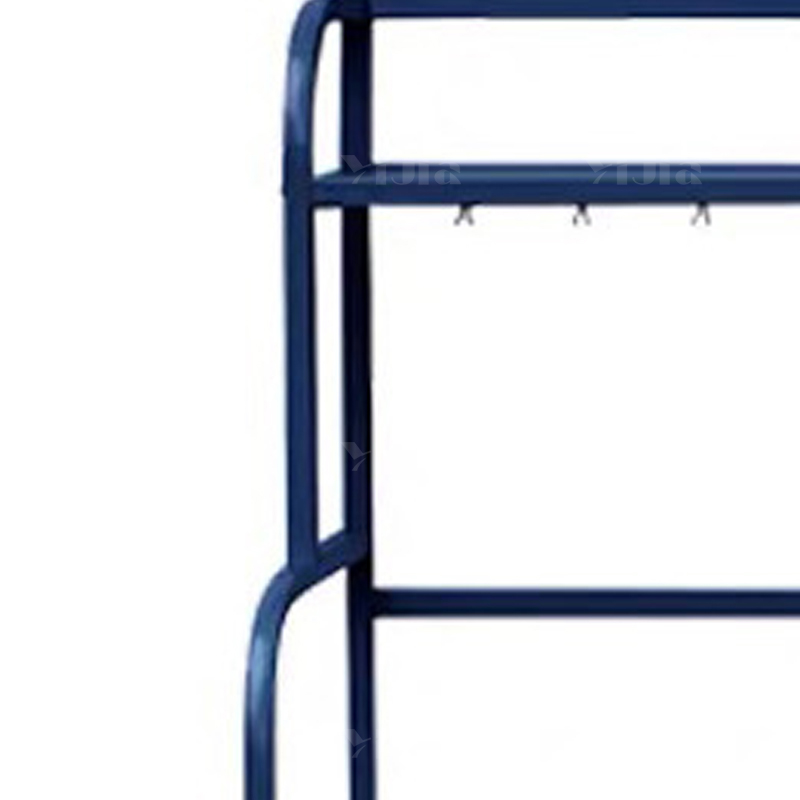 翌嘉 YJ4121706 防暴装备架 保安安防消防展示架陈列架 大号蓝色高清大图