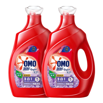 SUPER会员：19.95元 奥妙 全自动薰衣草洗衣液 3kg*2瓶