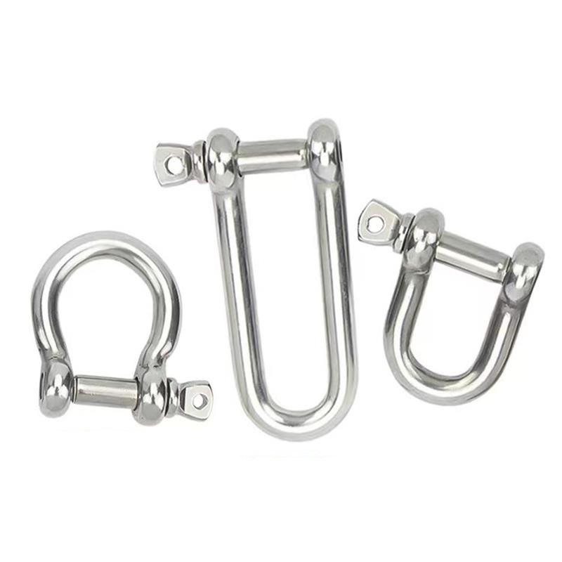 伟鹏双兴 不锈钢卸扣吊环锁扣 加长型M8 个高清大图