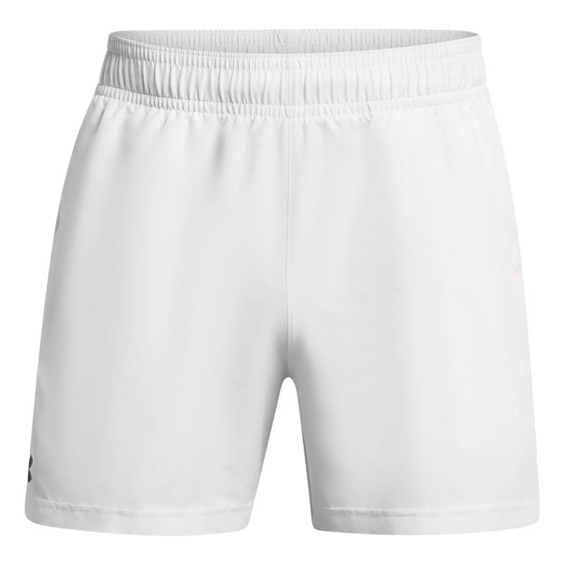Under Armour安德玛运动短裤男速干舒适耐用轻便白色透气高清大图
