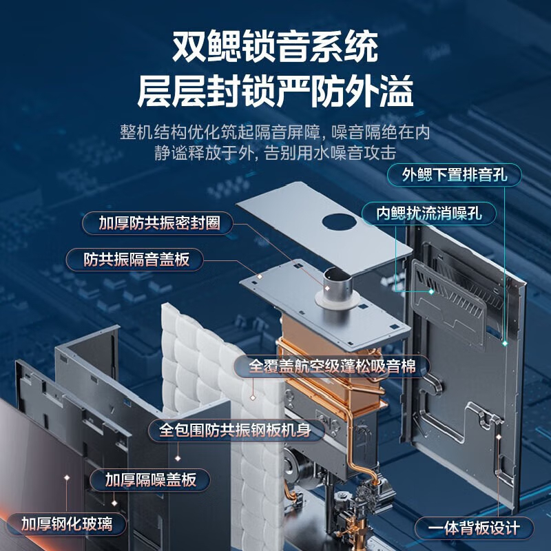 美的(Midea)[无冷感M9 Max]16升燃气热水器天然气[增压 5A一级恒温]安睡全程暖高清大图