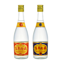 山西杏花村汾酒集团出品 百年汾藏 清香型 42度白酒 经典玻璃瓶汾酒 475ml*12瓶( 整箱装)