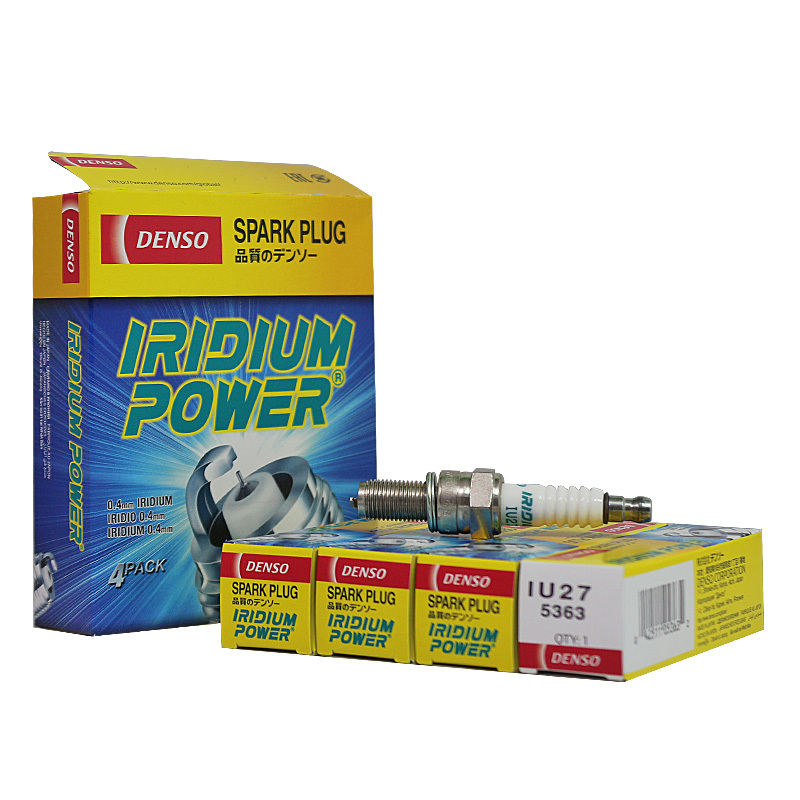 电装(DENSO)单铱金·摩托车火花塞IU27适配ZS125T/JH600/雅马哈/川崎铃木/黄龙/杜卡迪(单支装)