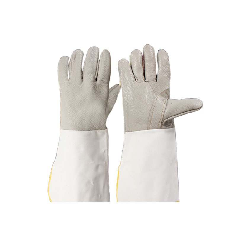 永满铁运 电焊手套 长款猪皮手套 副